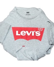 Levi's t-shirt front logo gray M