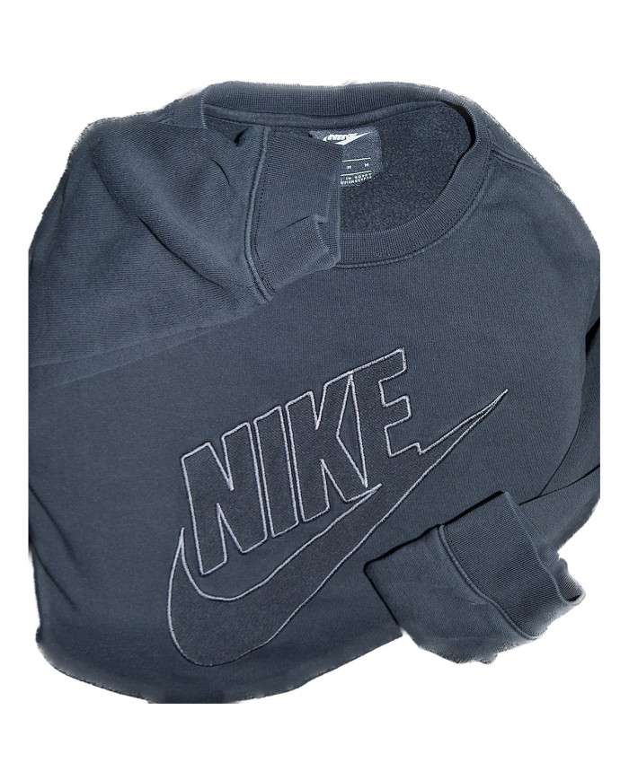 Nike sweater embroidered front logo black XL