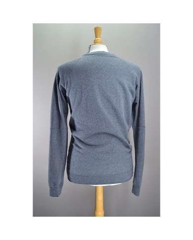 Champion sweater embroidered front logo gray S