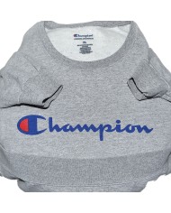Champion sweater front logo gray XL