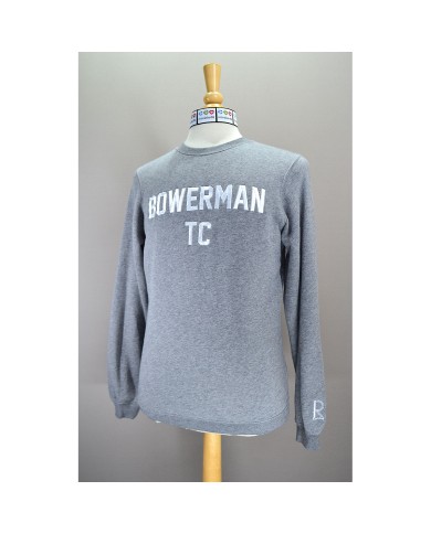 Nike BOWERMAN track club embroidered sweater gray S