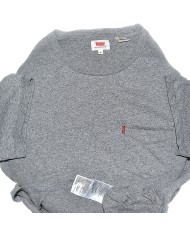 Levi's t-shirt chest pocket  gray M