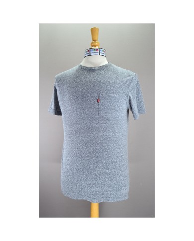 Levi's t-shirt chest pocket  gray M