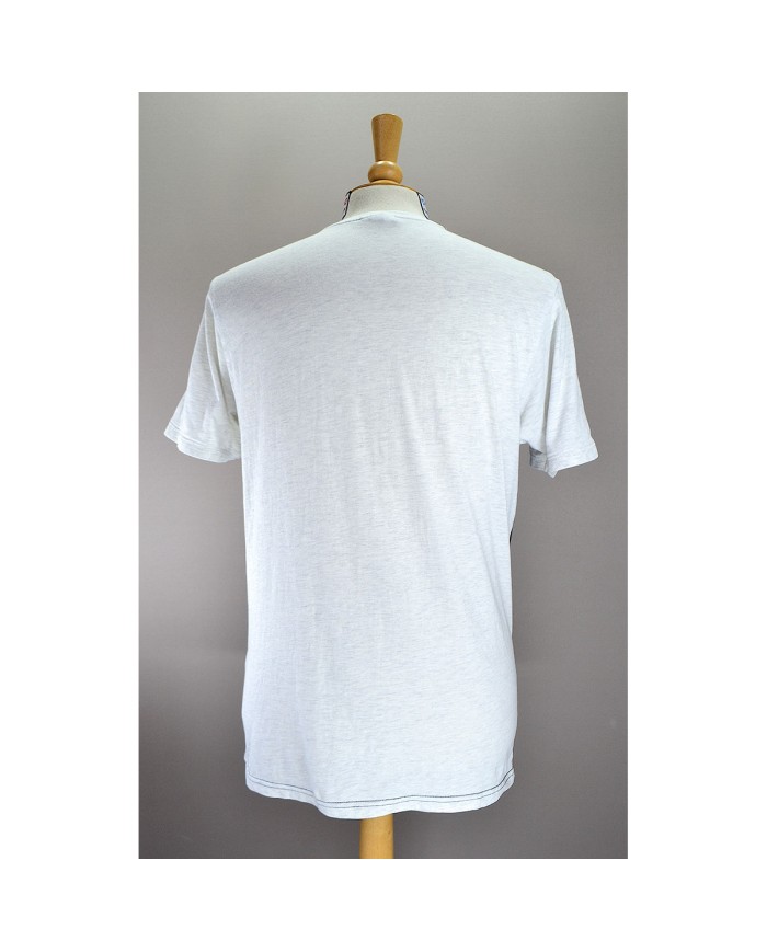 Ellesse t-shirt chest logo's white L