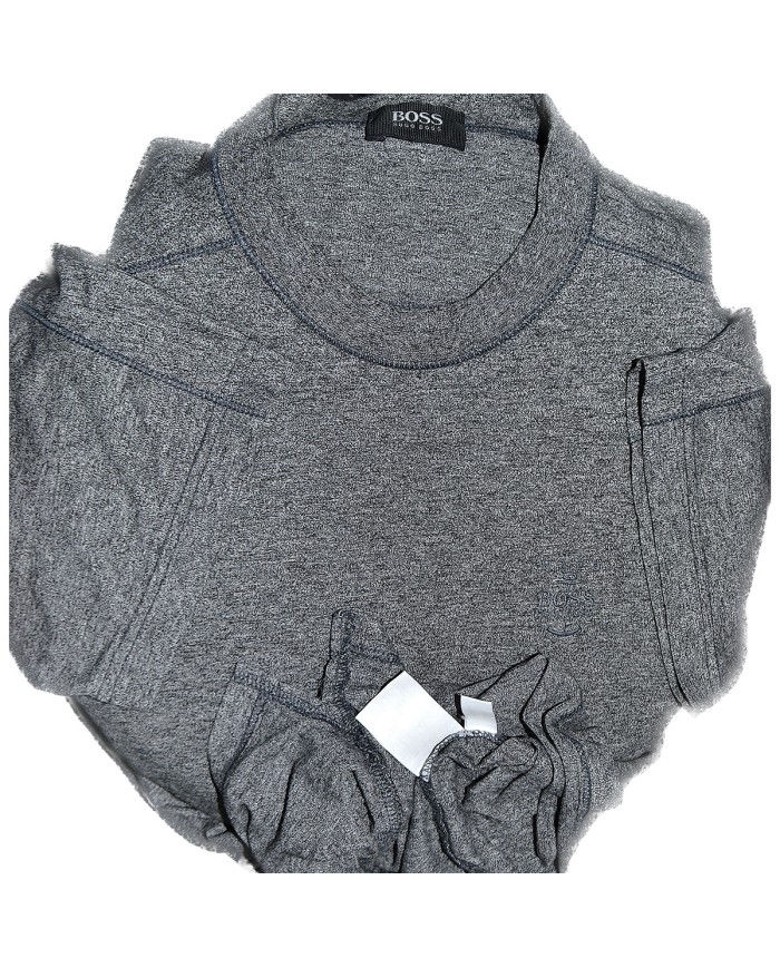 Hugo Boss high-bord stretch t-shirt sportswear gray XXL
