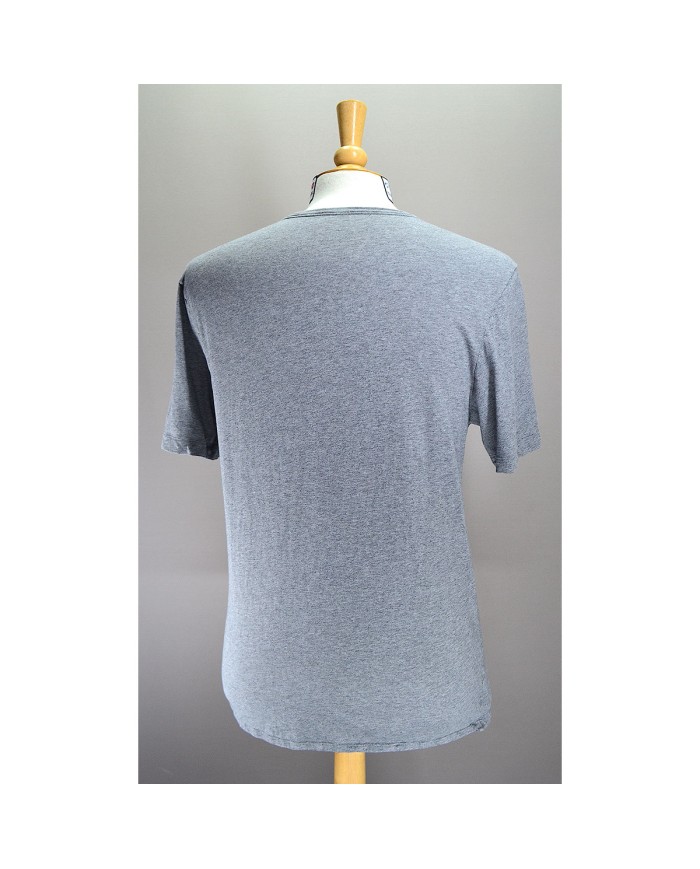 Hugo Boss t-shirt embroidered chest logo gray L
