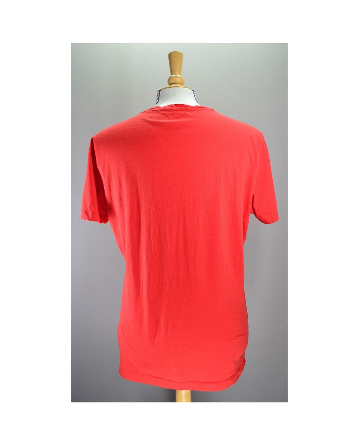 Calvin Klein t-shirt chest logo red XL