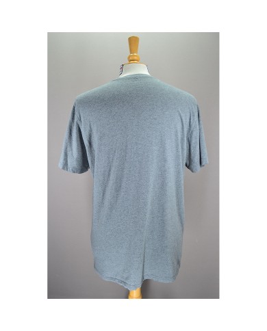 GAP t-shirt embroidered front logo gray L