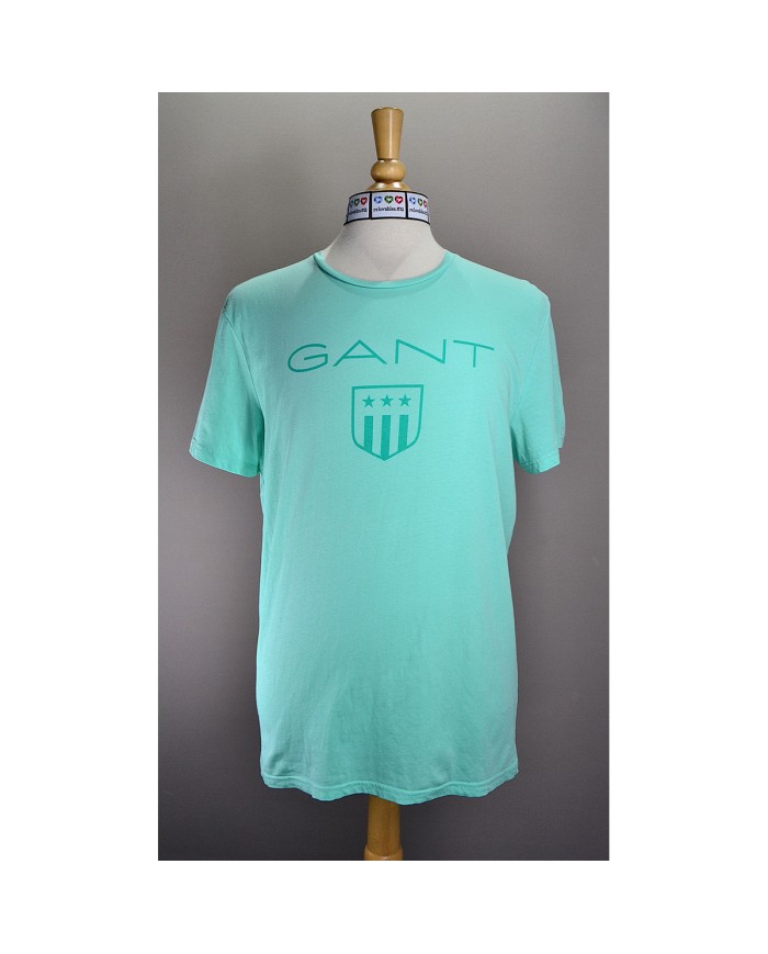 GANT t-shirt front logo blue L