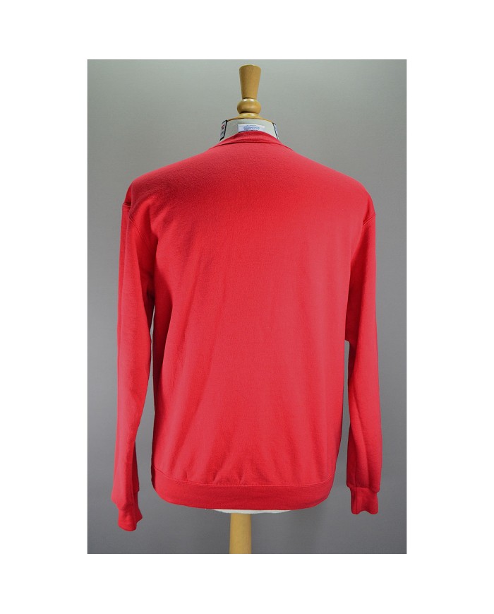 Champion rare sweater front logo CORTLAND red M