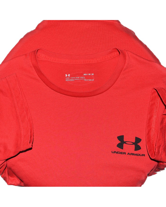 Under Armour t-shirt stretch red M
