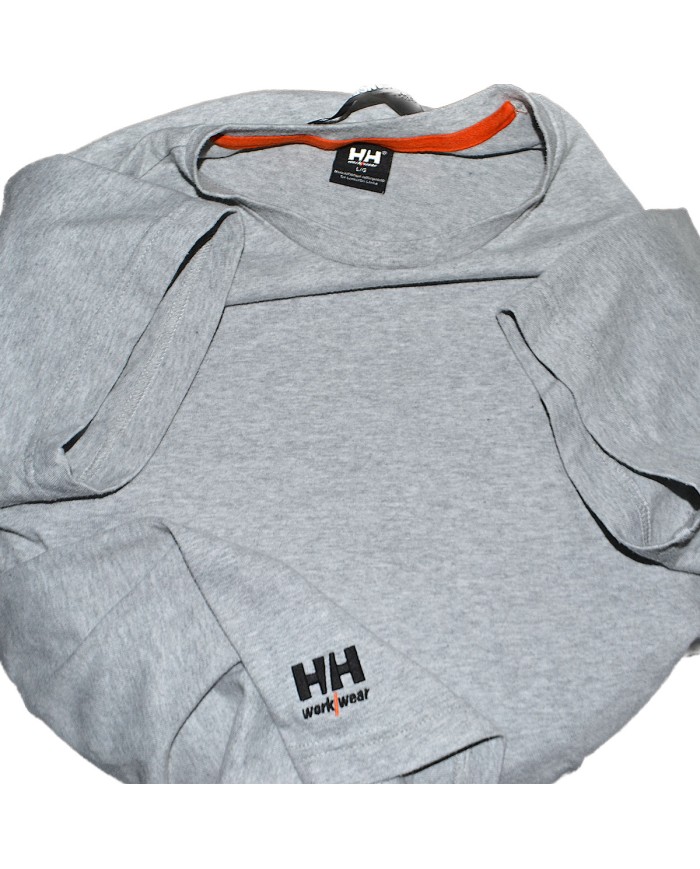 Helly Hansen work wear t-shirt gray L