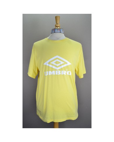 Umbro t-shirt front logo yellow XL