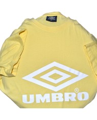 Umbro t-shirt front logo yellow XL