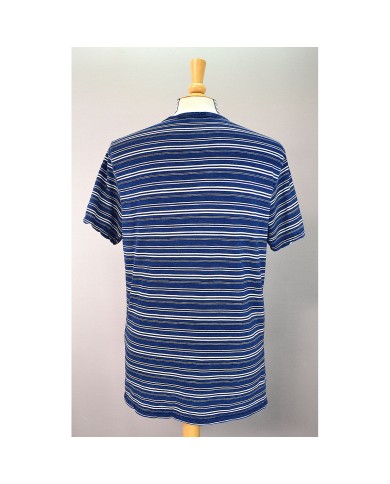 Levi's t-shirt chest pocket  blue striped M