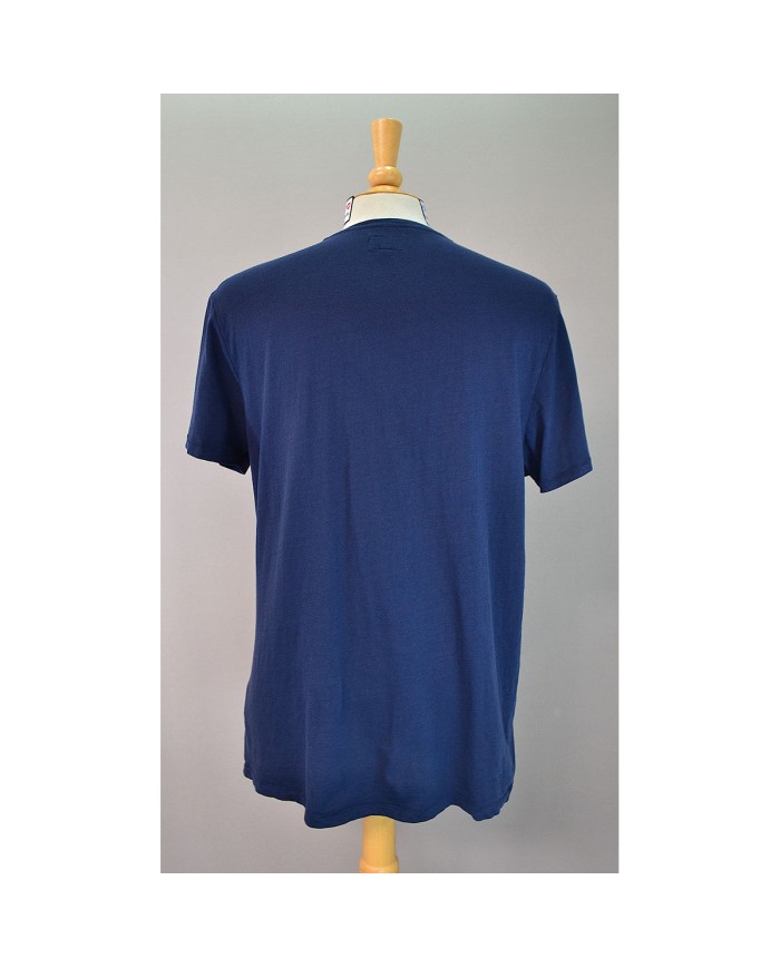 Wrangler t-shirt front logo blue L
