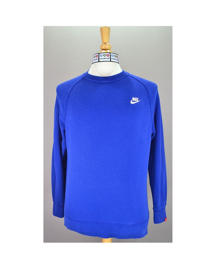 Nike sweater embroidered chest logo blue M