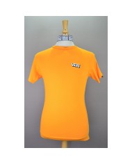 Vans t-shirt classic fit back- chest logo orange S
