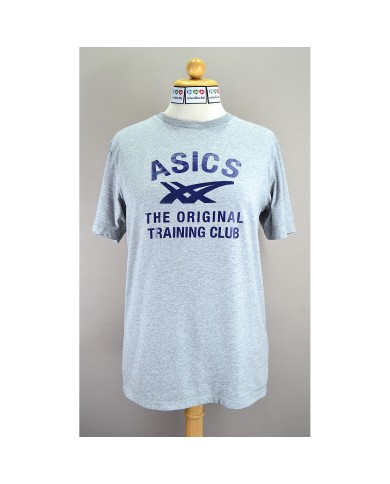 Asics t-shirt front logo gray M
