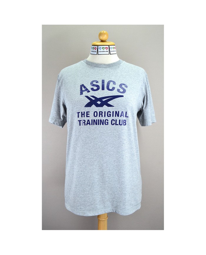 Asics t-shirt front logo gray M
