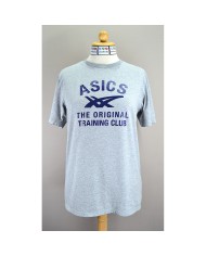 Asics t-shirt front logo gray M