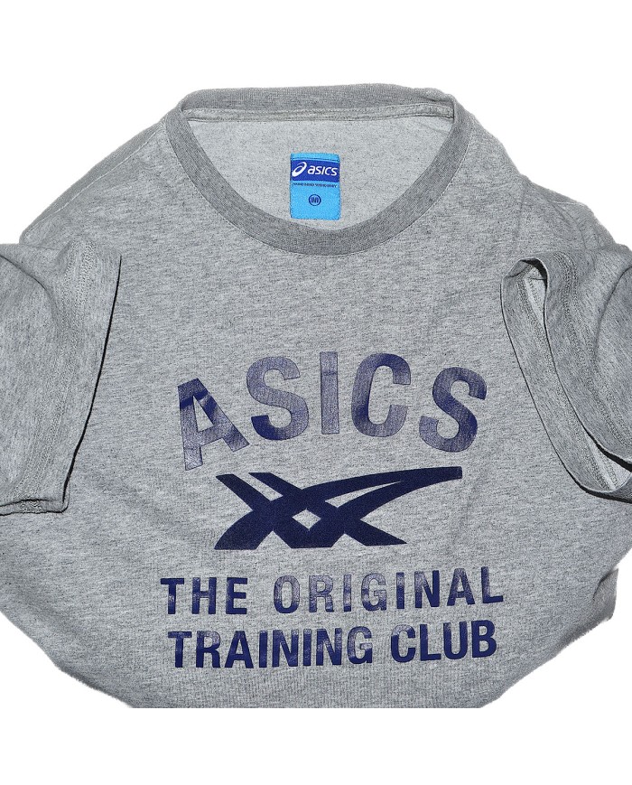 Asics t-shirt front logo gray M