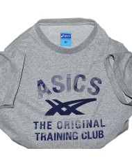 Asics t-shirt front logo gray M