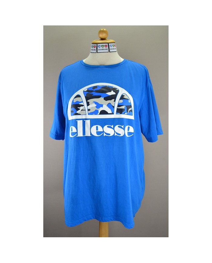 Ellesse t-shirt front logo blue XL