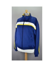 Adidas vest chest-logo 3-striped blue S