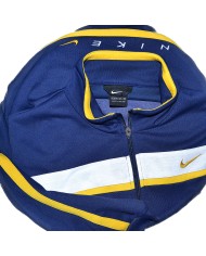 Nike vest zipper embroidered front- back logo blue M