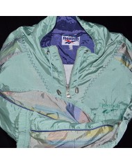 Reebok vintage jacket green L