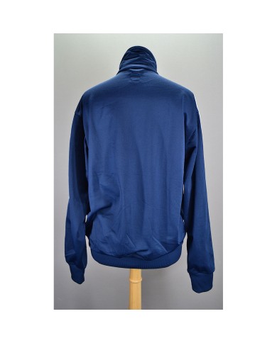 Adidas vest chest-logo 3-striped blue S