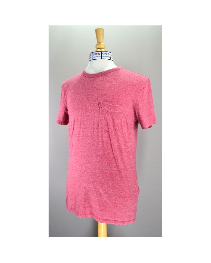 Levi's t-shirt chest pocket red M