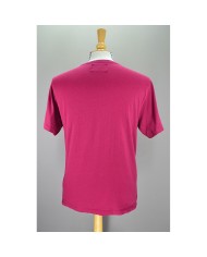 Calvin Klein t-shirt stretch chest logo purple L