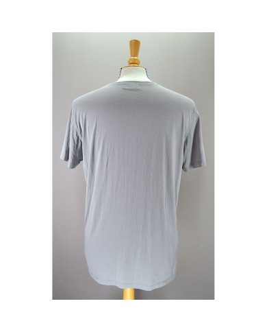 Armani t-shirt emroidered logo beige XXL