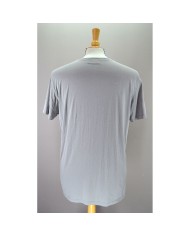 Armani t-shirt emroidered logo beige XXL