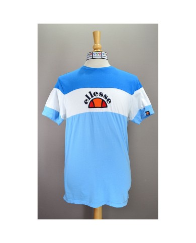 Ellesse t-shirt embroidered chest logo blue XL
