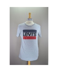 Ellesse t-shirt front logo gray S
