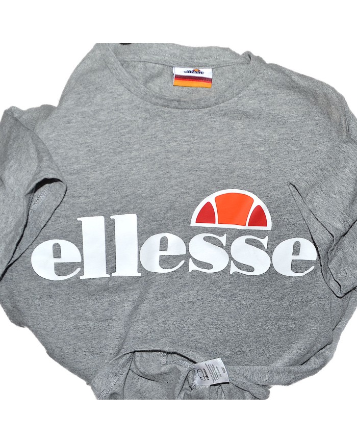 Ellesse t-shirt front logo gray S