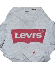 Levi's t-shirt front logo gray S