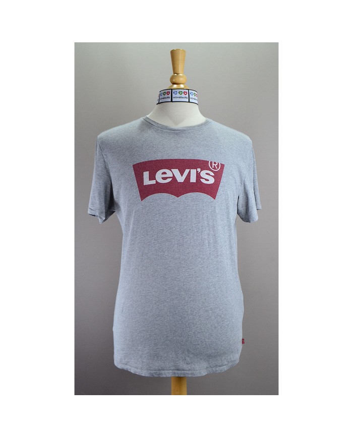 Levi's t-shirt front logo gray M