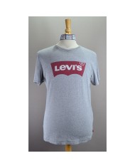 Levi's t-shirt front logo blue L