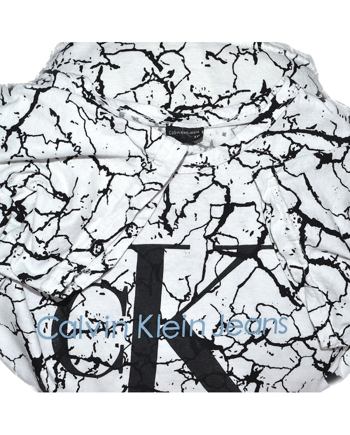 Calvin Klein t-shirt front logo white XXL
