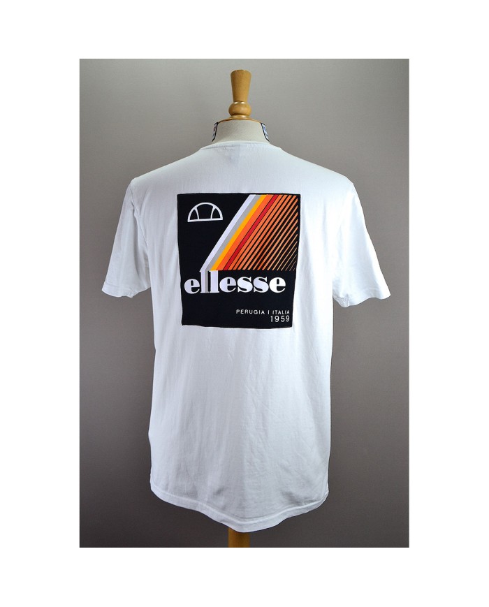Ellesse t-shirt embroidered front- backlogo L