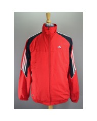 Adidas track-jacket climacool sportswear 3-striped black L