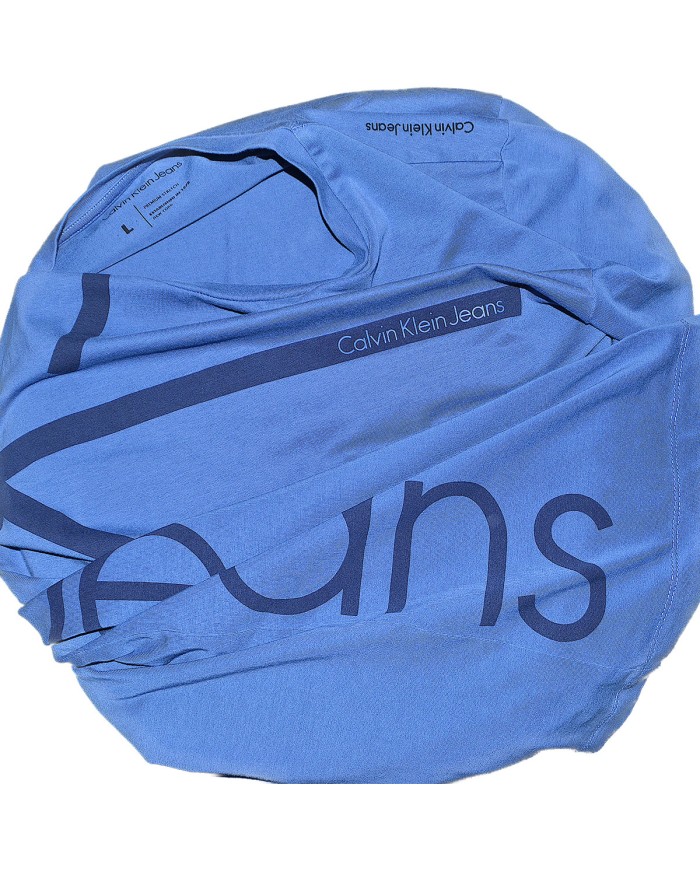 Calvin Klein t-shirt premium stretch blue L