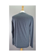 Hugo Boss t-shirt long sleeve chest logo gray M