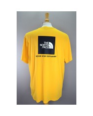 The North Face t-shirt chest- back logo yellow XL