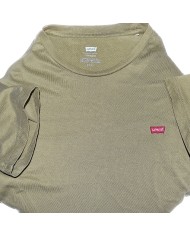 Levi's t-shirt standard fit chest logo green S