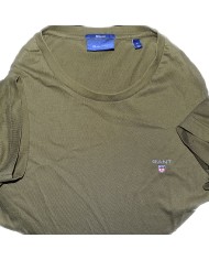 GANT t-shirt regular fit chest logo green M
